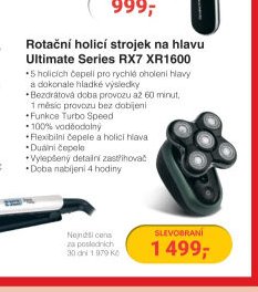 Remington Rotační holicí strojek na hlavu Ultimate Series RX7 XR1600