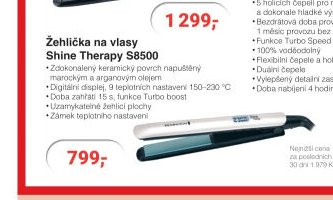 Remington Žehlička na vlasy Shine Therapy S8500