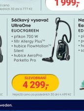 Electrolux Sáčkový vysavač UltraOne EUOC9GREEN