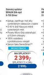 Dámský epilátor BRAUN Silk-épil 9-705 Silver