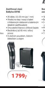 Zastřihovač vlasů BaByliss E978E