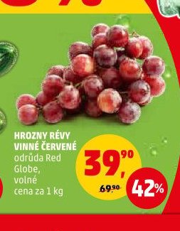 Hrozny révy vinné červené