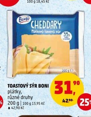 TOASTOVÝ SÝR BONI