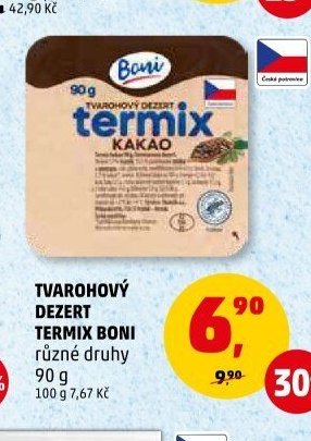 TVAROHOVÝ DEZERT TERMIX BONI