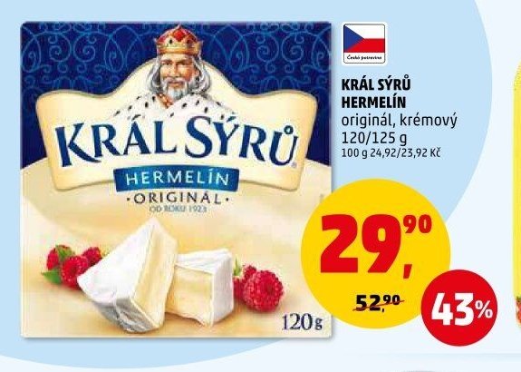 KRÁL SÝRŮ HERMELÍN