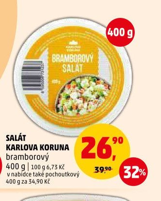 SALÁT KARLOVA KORUNA bramborový