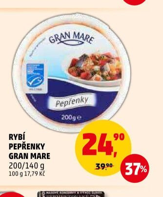 RYBÍ PEPŘENKY GRAN MARE