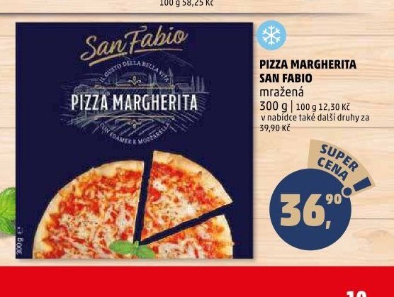 PIZZA MARGHERITA SAN FABIO