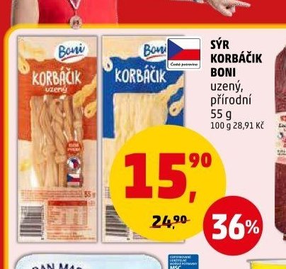 Sýr Korbáčik Boni