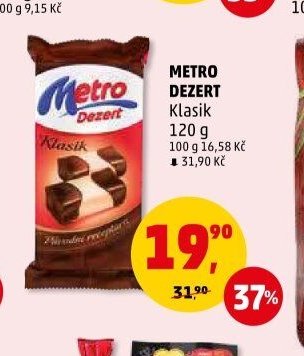 Metro dezert Klasik