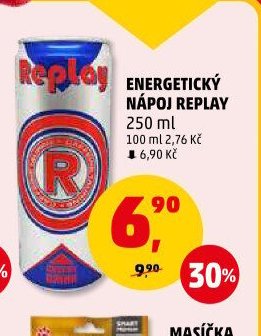 ENERGETICKÝ NÁPOJ REPLAY