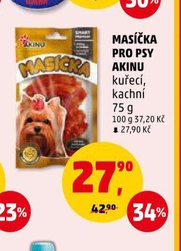 MASÍČKA PRO PSY AKINU