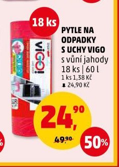 PYTLE NA ODPADKY S UCHY VIGO