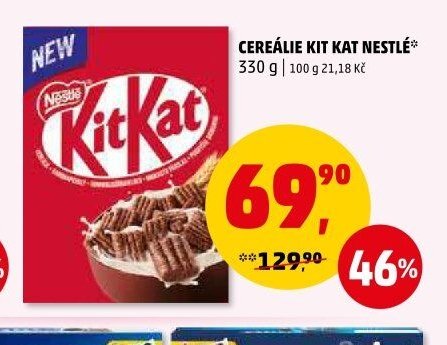 Cereálie Kit Kat Nestlé