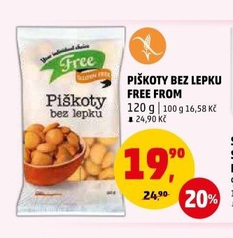 Piškoty bez lepku Free From