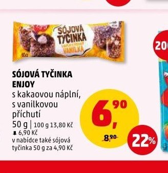 Sójová tyčinka Enjoy