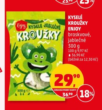 Kyselé kroužky Enjoy