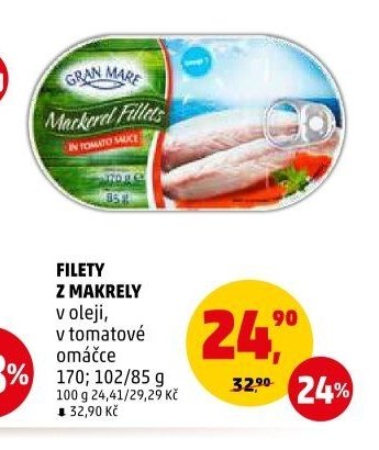 Filety z makrely