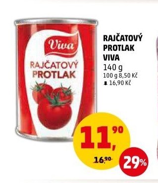 Rajčatový protlak Viva