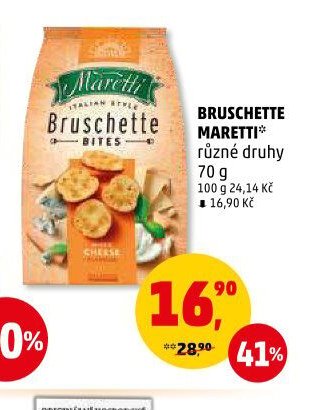 BRUSCHETTE MARETTI různé druhy