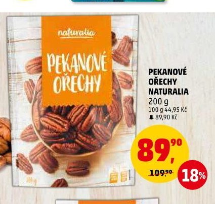 PEKANOVÉ OŘECHY NATURALIA