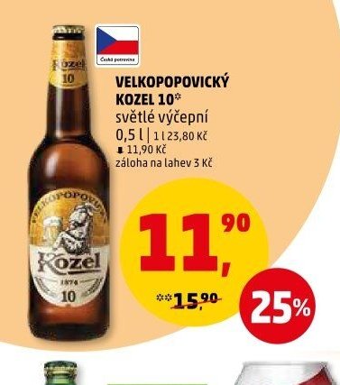 Velkopopovický Kozel 10°