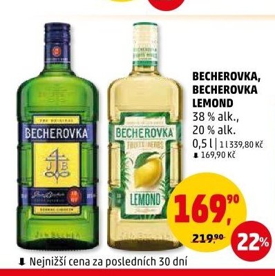 Becherovka, Becherovka Lemond