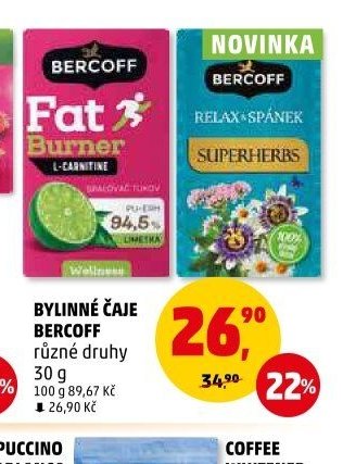Bylinné čaje Bercoff
