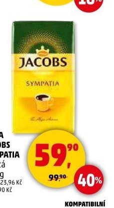 Káva Jacobs Sympatia