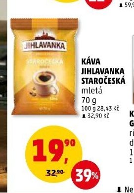 Káva Jihlavanka staročeská