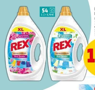 Prací gel, prací prášek Rex