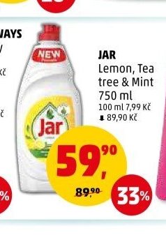 Jar Lemon, Tea tree & Mint
