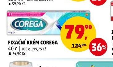 Fixační krém Corega
