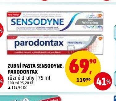 Zubní pasta Sensodyne, Parodontax