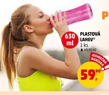PLASTOVÁ LAHEV