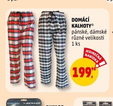 DOMÁCÍ KALHOTY