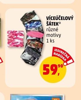 VÍCEÚČELOVÝ ŠÁTEK