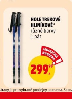 HOLE TREKOVÉ HLINÍKOVÉ