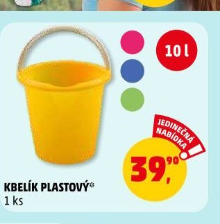 KBELÍK PLASTOVÝ