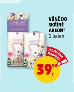 VŮNĚ DO SKŘÍNĚ AREON