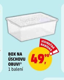 BOX NA ÚSCHOVU OBUVI