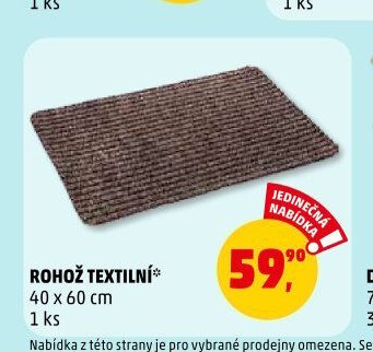 ROHOŽ TEXTILNÍ
