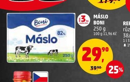 MÁSLO BONI