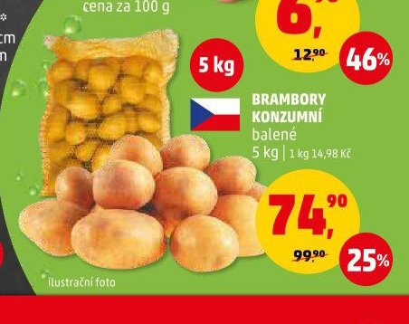 BRAMBORY KONZUMNÍ