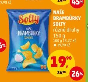 Naše brambůrky Solty