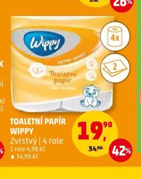 Toaletní papír Wippy