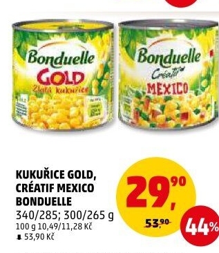 Kukuřice sterilovaná Gold Bonduelle
