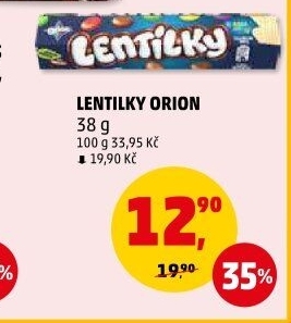 Lentilky Orion