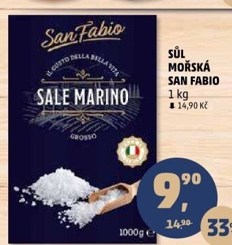 Mořská sůl San Fabio