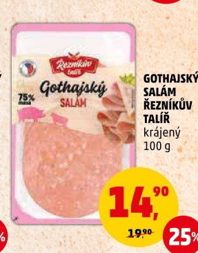 Salám Gothaj Řezníkův talíř